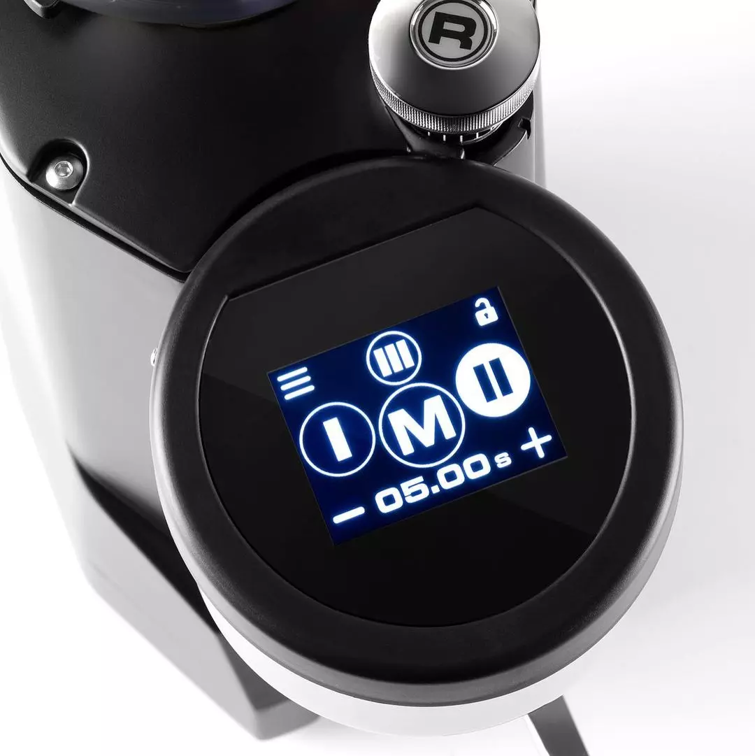 Mlýnek Rocket Espresso Fausto 2.1 v černé.